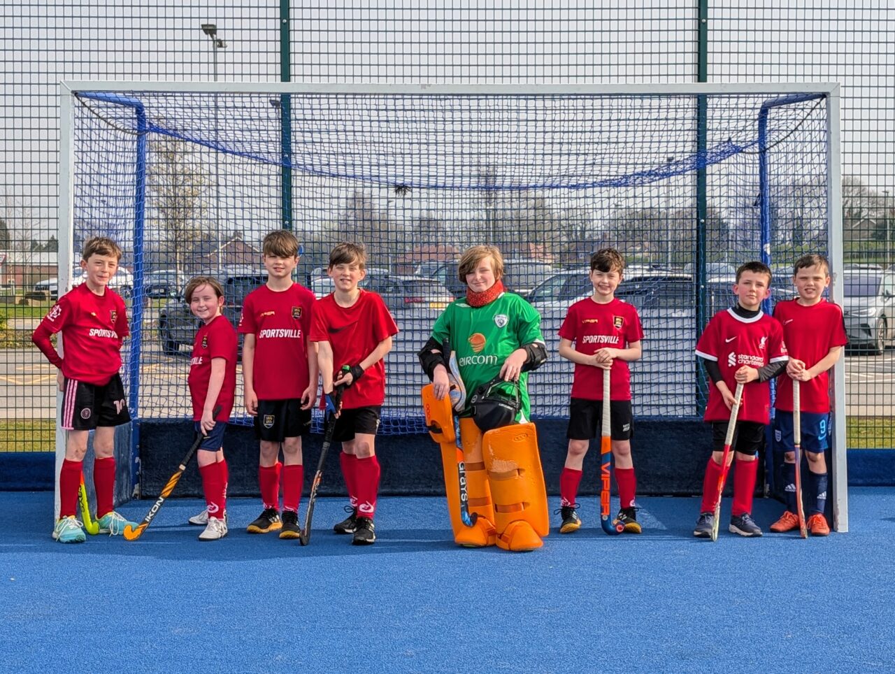 2025/26 U10s squad at the regional In2Hockey tournament